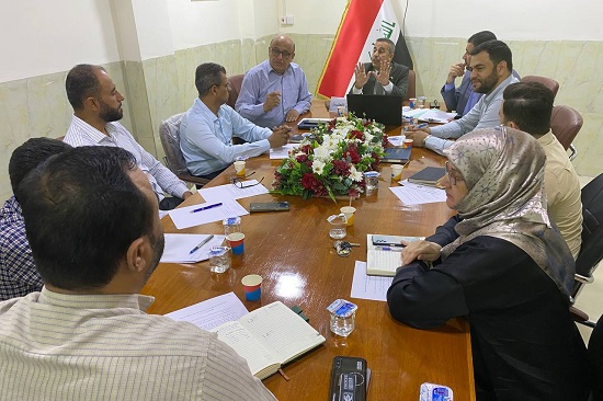 اجتماع مجلس إدارة مركز أعالي الفرات لأبحاث للتنمية المستدامة(الجلسة الأولى) للعام الدراسي 2025-2026